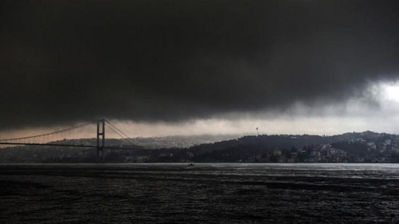 Kar bekleyen İstanbul’da ürküten manzara