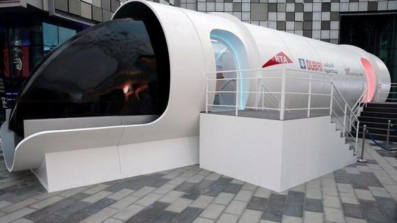 Hyperloop'un prototipi görücüye çıktı 