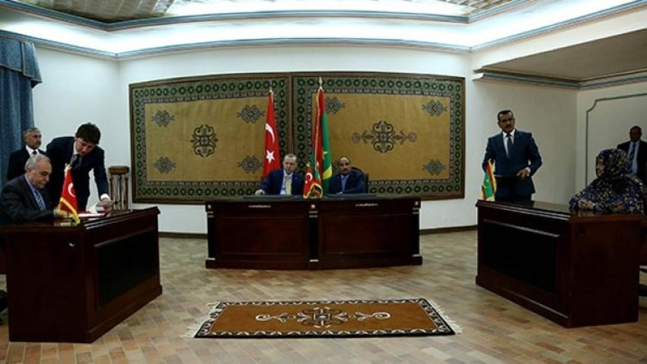 Türkiye ile Moritanya arasında 7 anlaşma imzalandı