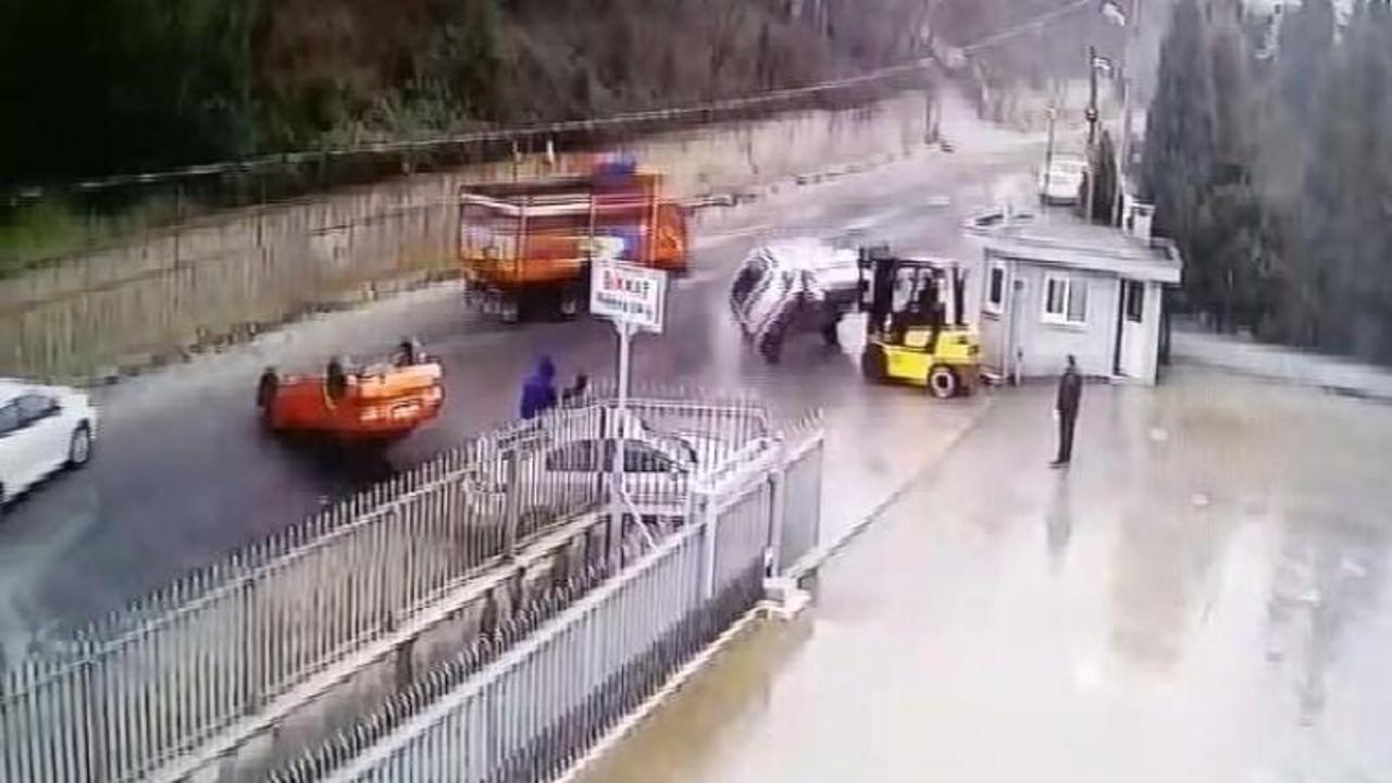 Yer: İstanbul! Patron araçları yola fırlattı