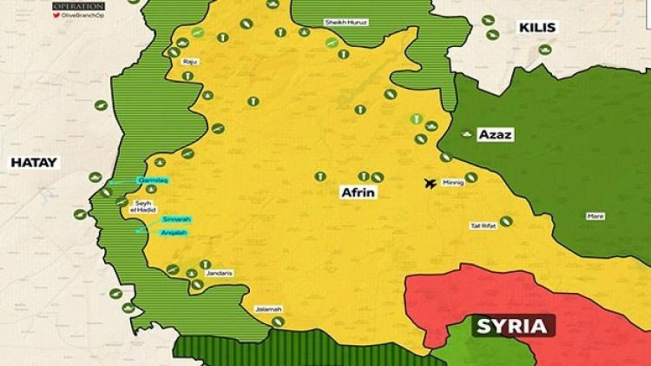 Afrin'de tarih yazılıyor! İsmi değiştirildi