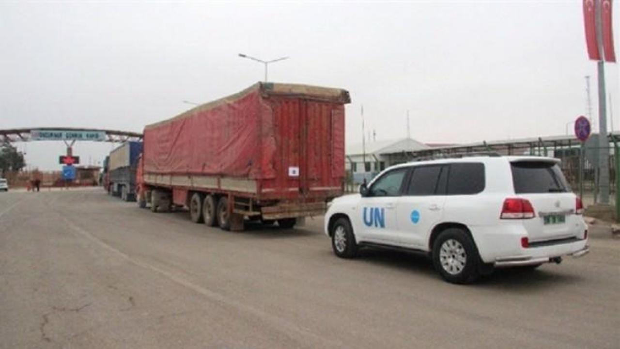 BM'nin yardım konvoyu Doğu Guta'ya giremedi