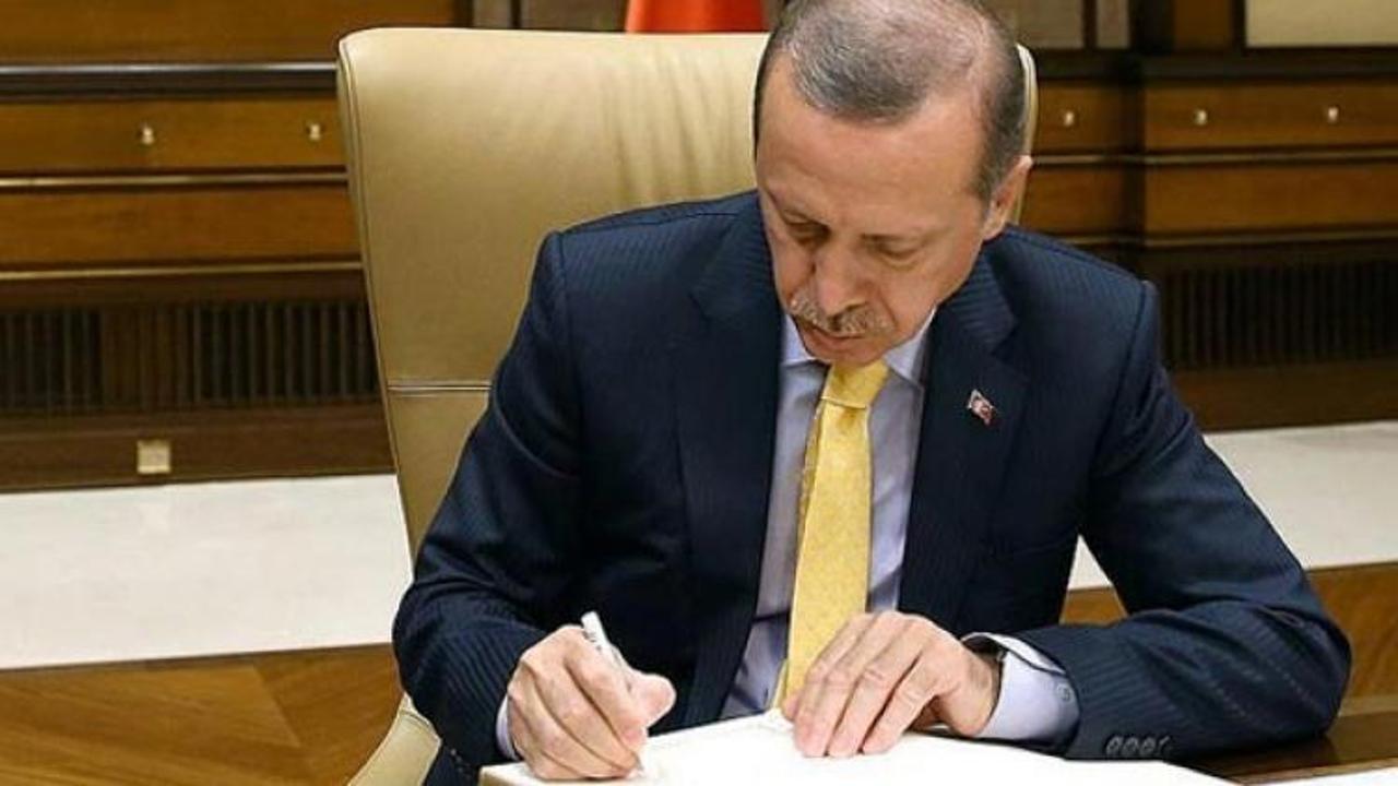 Cumhurbaşkanı Erdoğan'dan 4 kanuna onay!