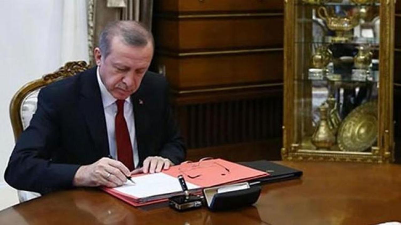 Cumhurbaşkanı Erdoğan'dan 4 kanuna onay