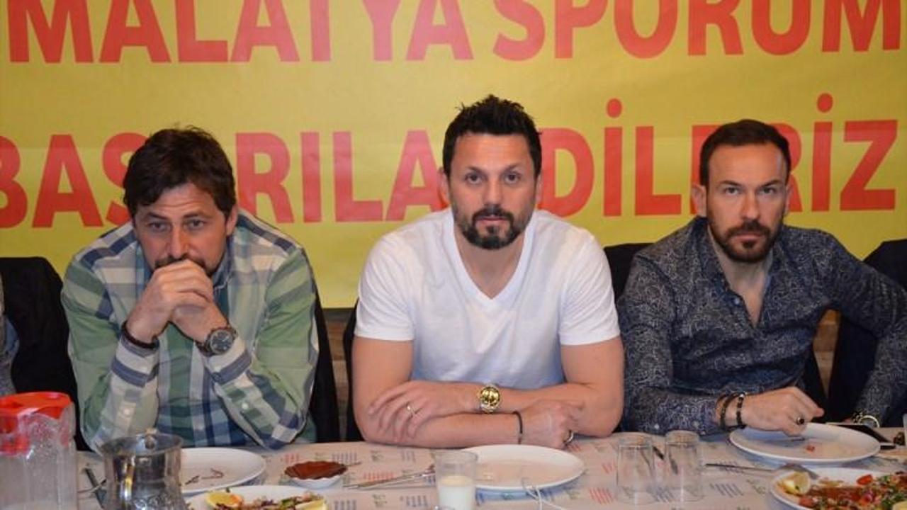 Evkur Yeni Malatyaspor'a moral yemeği