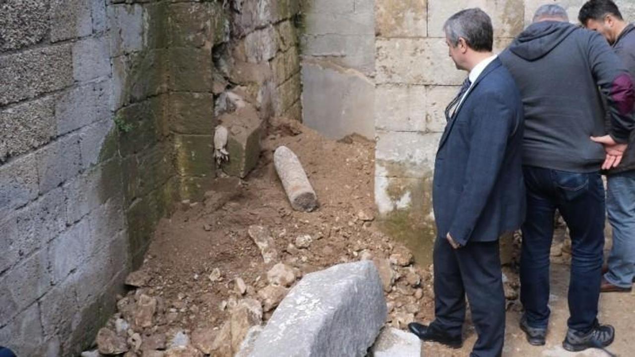 Fransızların attığı 100 yıllık top mermisi bulundu