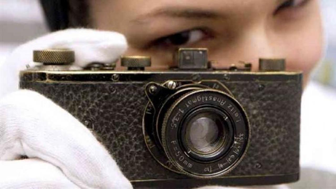 1923 yapımı fotoğraf makinesi rekor fiyata satıldı