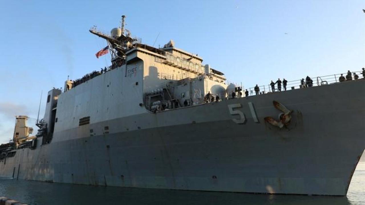 ABD savaş gemisi Gürcistan'da!