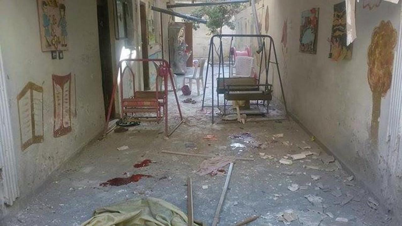 Suriye'de anaokuluna saldırı düzenlendi