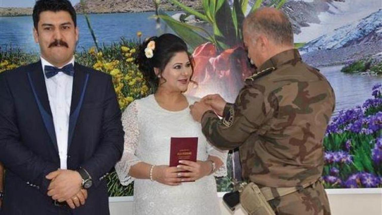 Fotoğraf için gelmişti! Hakkari'de evlendi