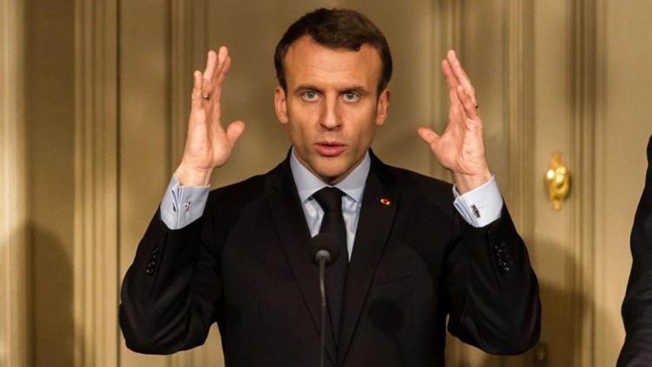 Macron: Alçakça saldırıları kınıyoruz!