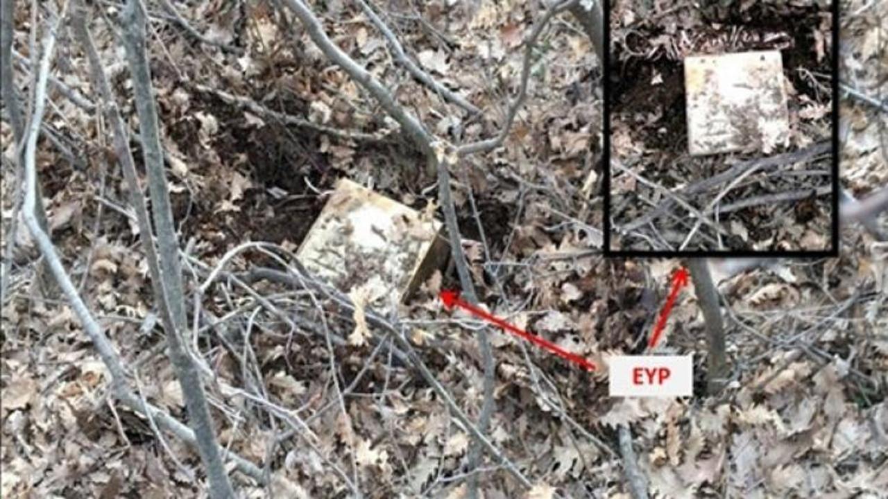 Bitlis'te terör örgütüne ait EYP imha edildi
