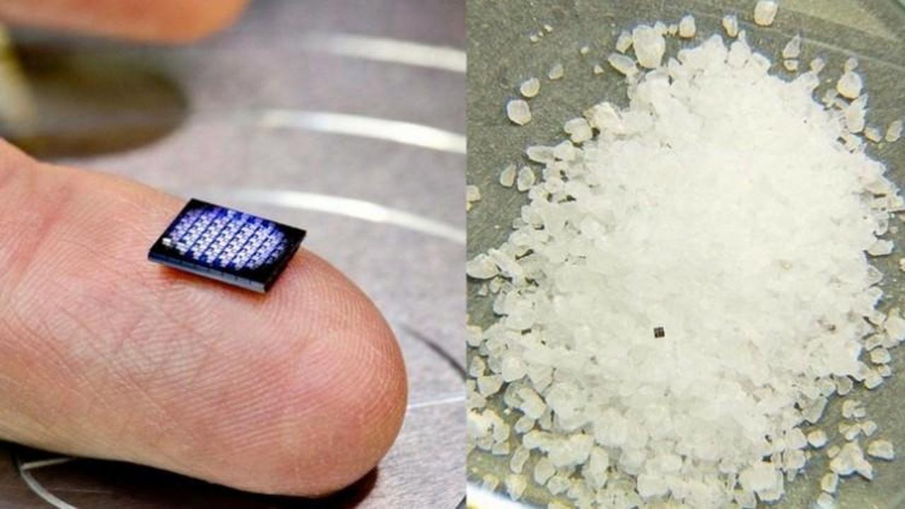 Tuz kristalinden daha küçük bilgisayar