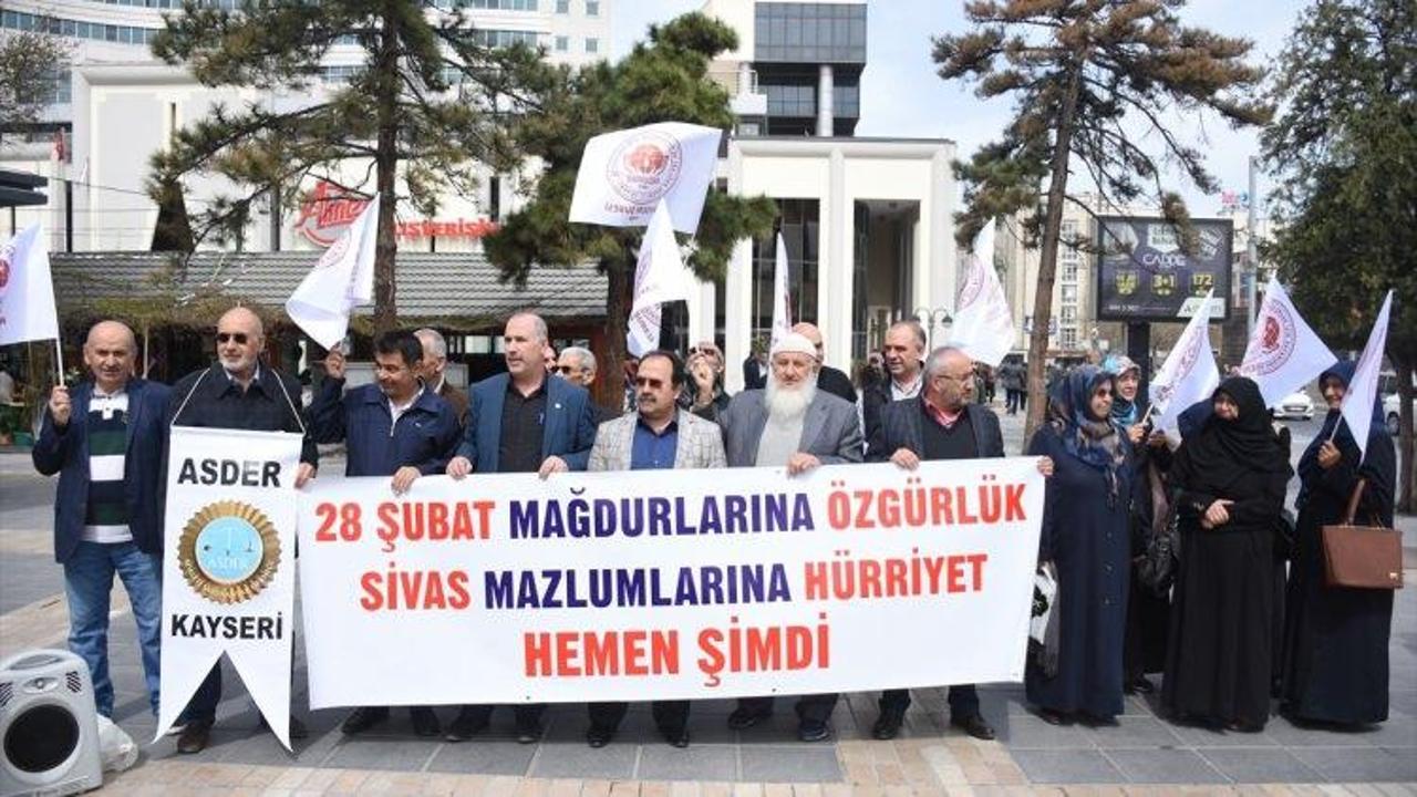 "28 Şubat siyasi yargı kararları iptal edilsin" talebi