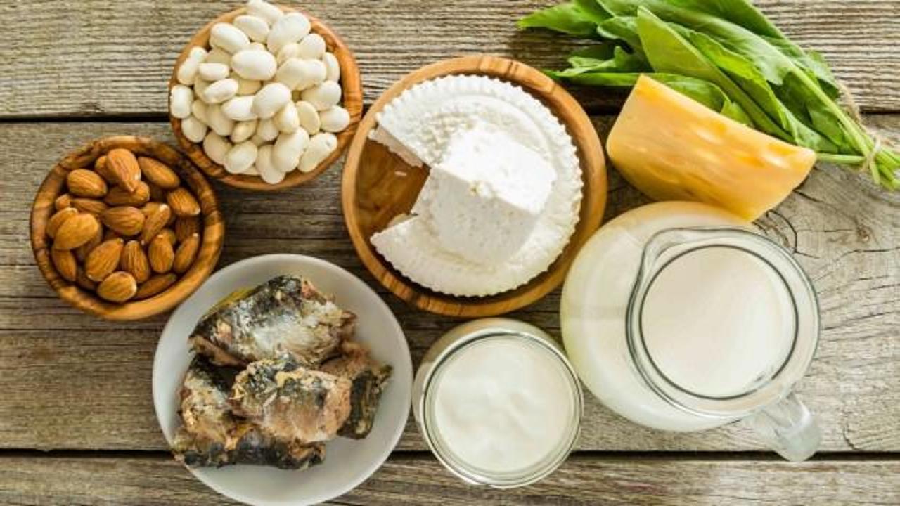 1 haftalık kalsiyum diyeti