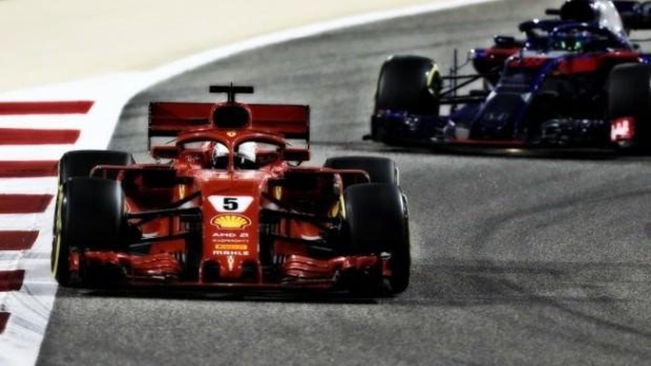Bahreyn GP'sinde Vettel rüzgarı! 