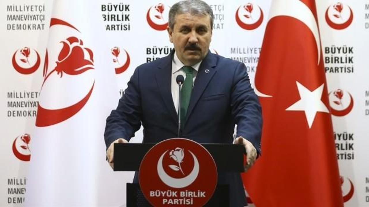 BBP de açıkladı: Adayımız Erdoğan
