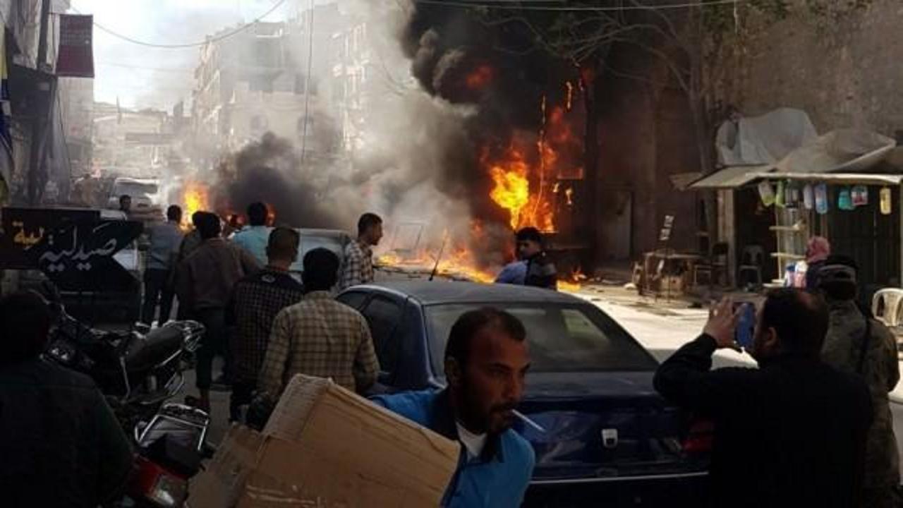 El Bab'da bombalı saldırı: &Ccedil;ok sayıda &ouml;l&uuml; var