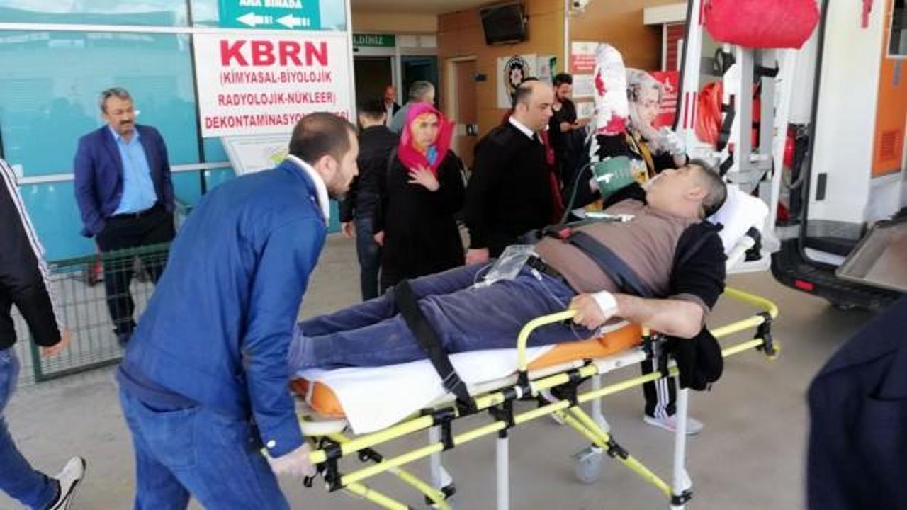 Elemanlarını ayırmak isterken elinden oluyordu