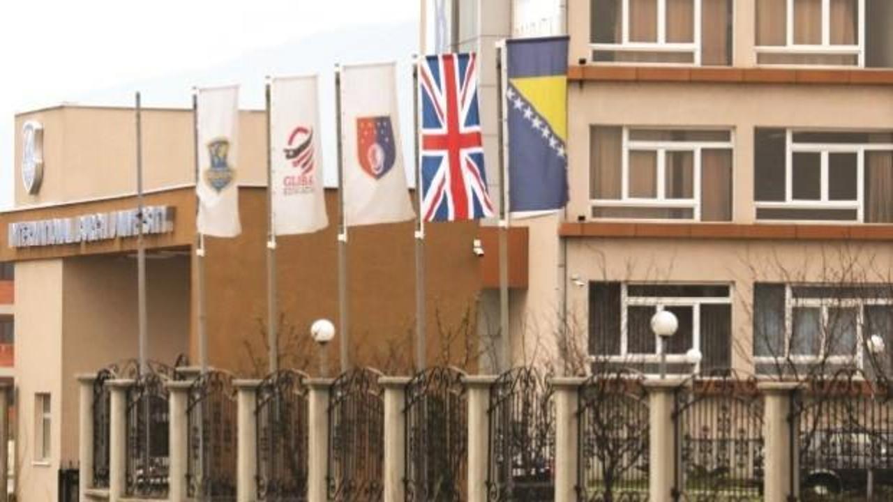 Bosna'da PKK taktiği! İngiliz bayrağı astılar...