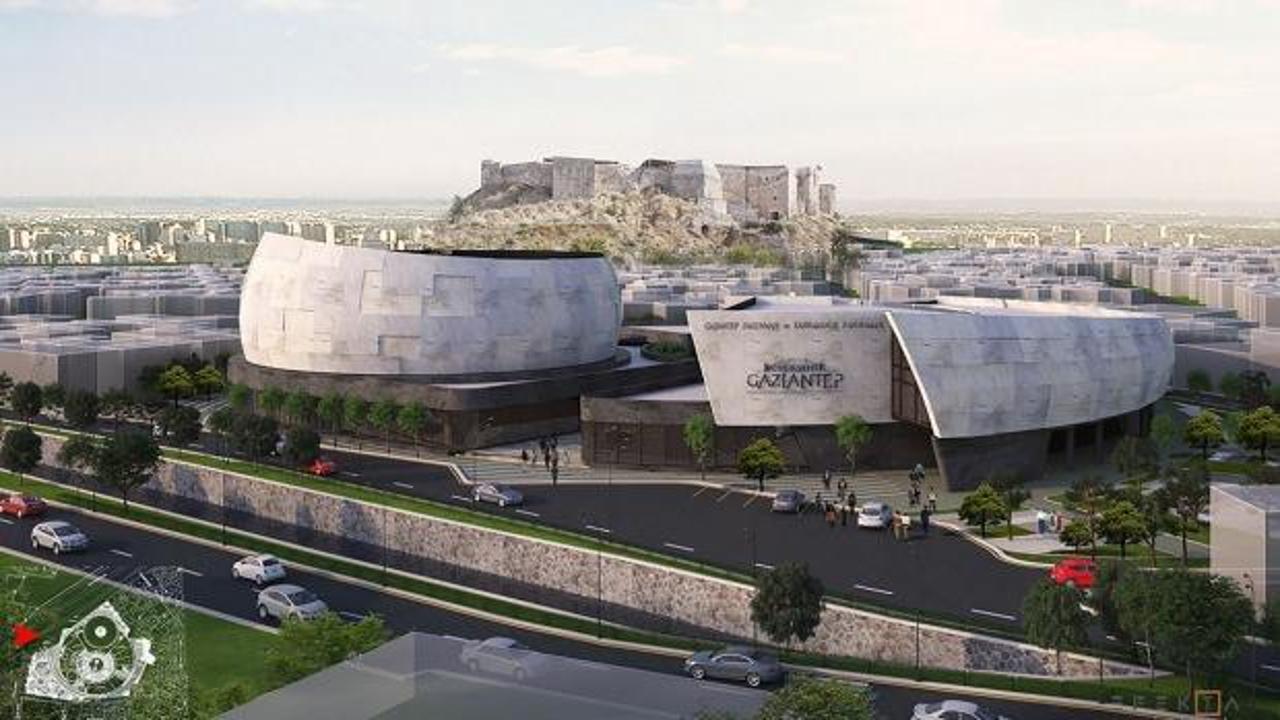 Gaziantep Panorama Müzesi'nin inşaatı yükseliyor