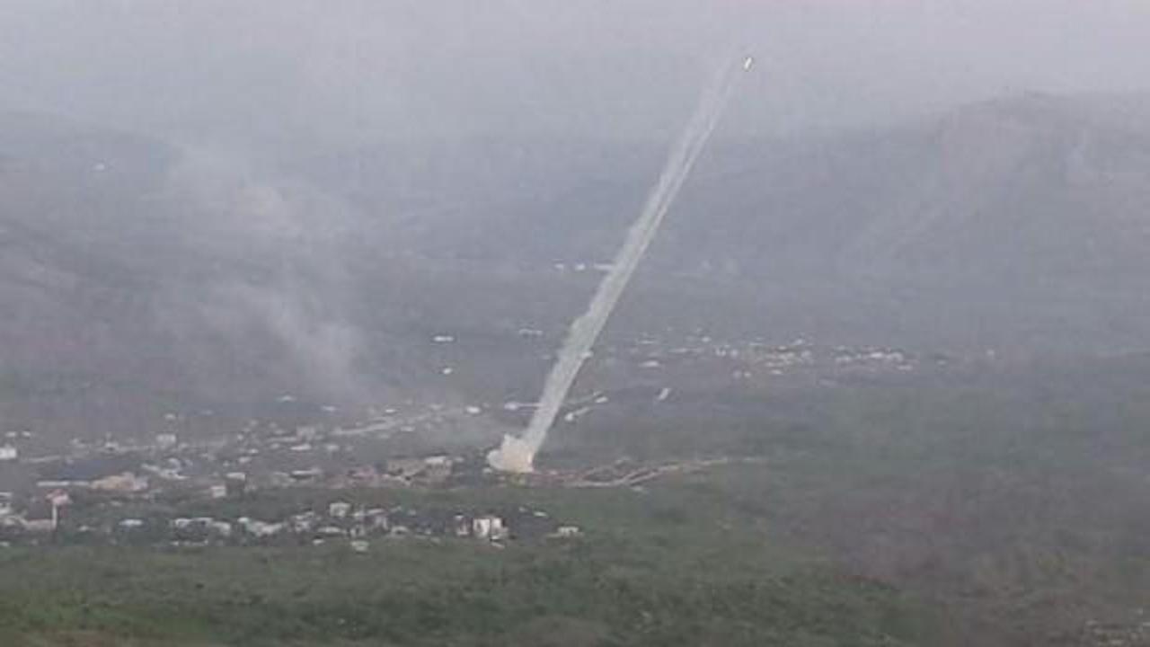 PKK'nın Hakurk kampına yoğun bombardıman