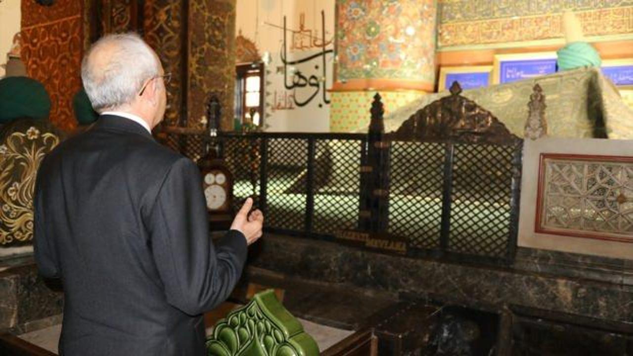 Kılıçdaroğlu, Mevlana Müzesi'ni ziyaret etti