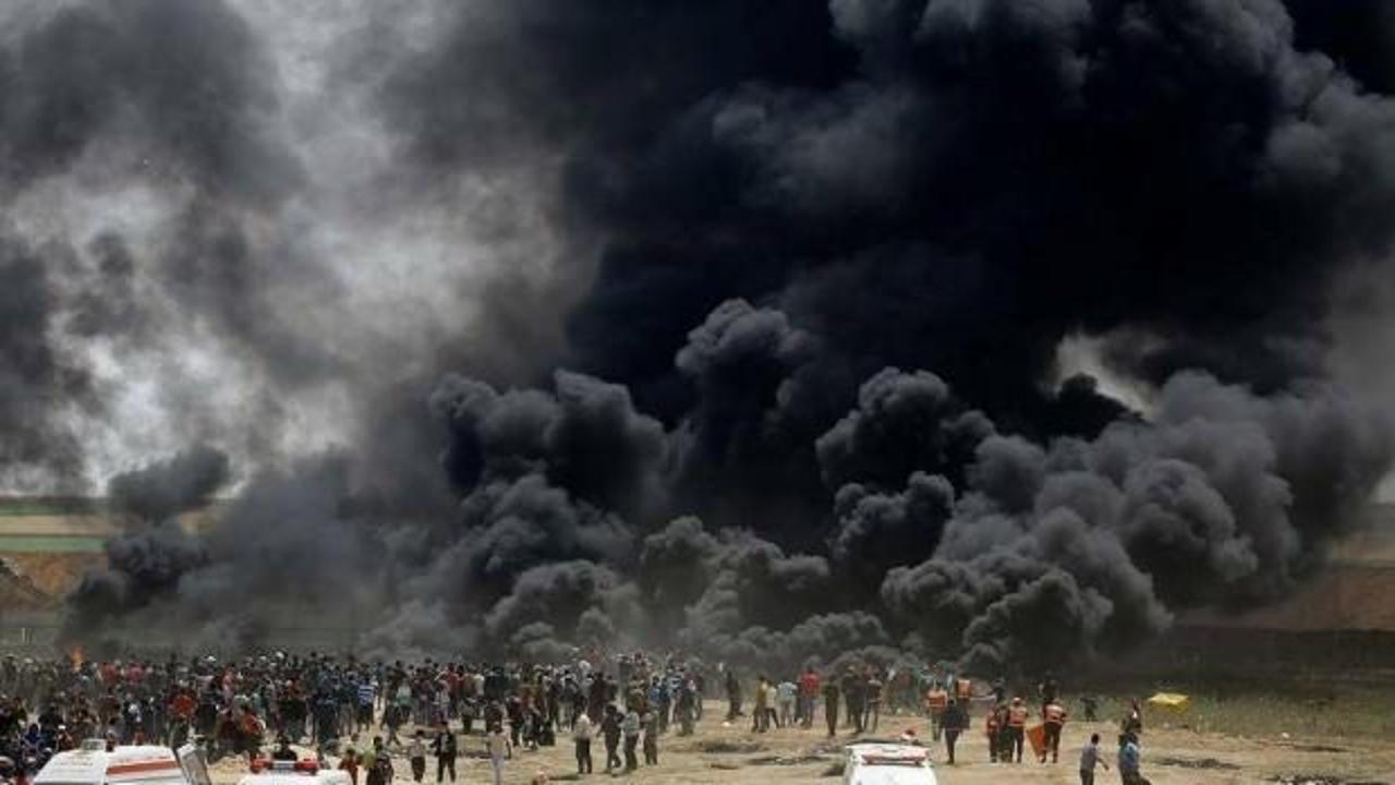 Gazze sınırında Büyük Dönüş katliamı
