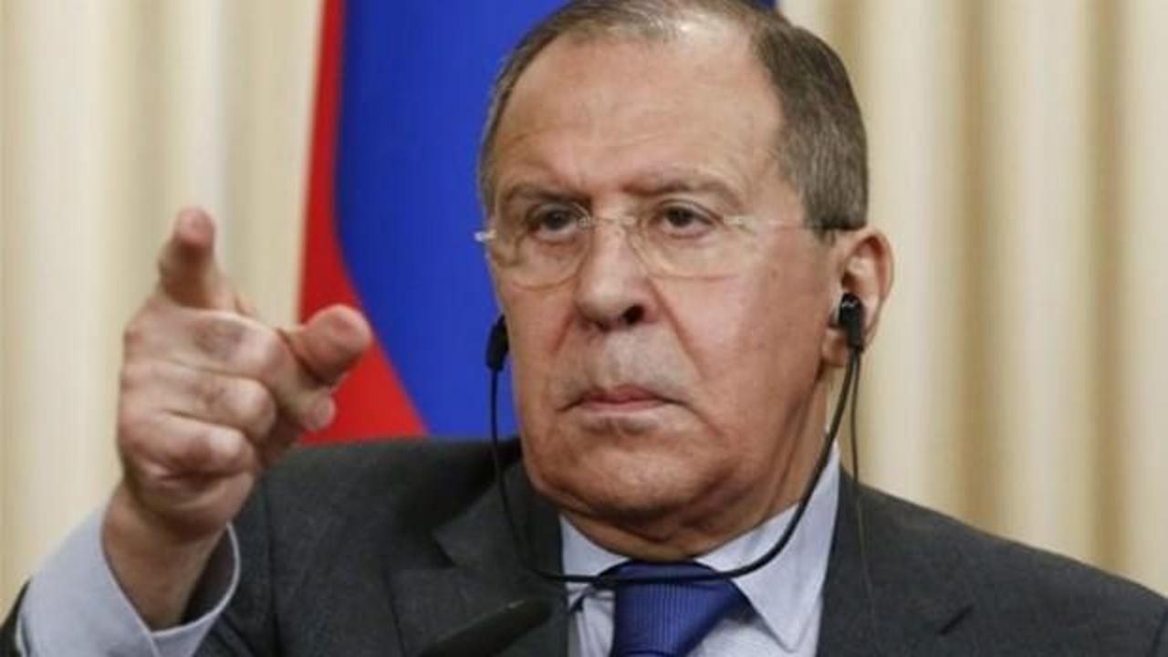 Lavrov'dan çok sert tepki: Kabul edilemez