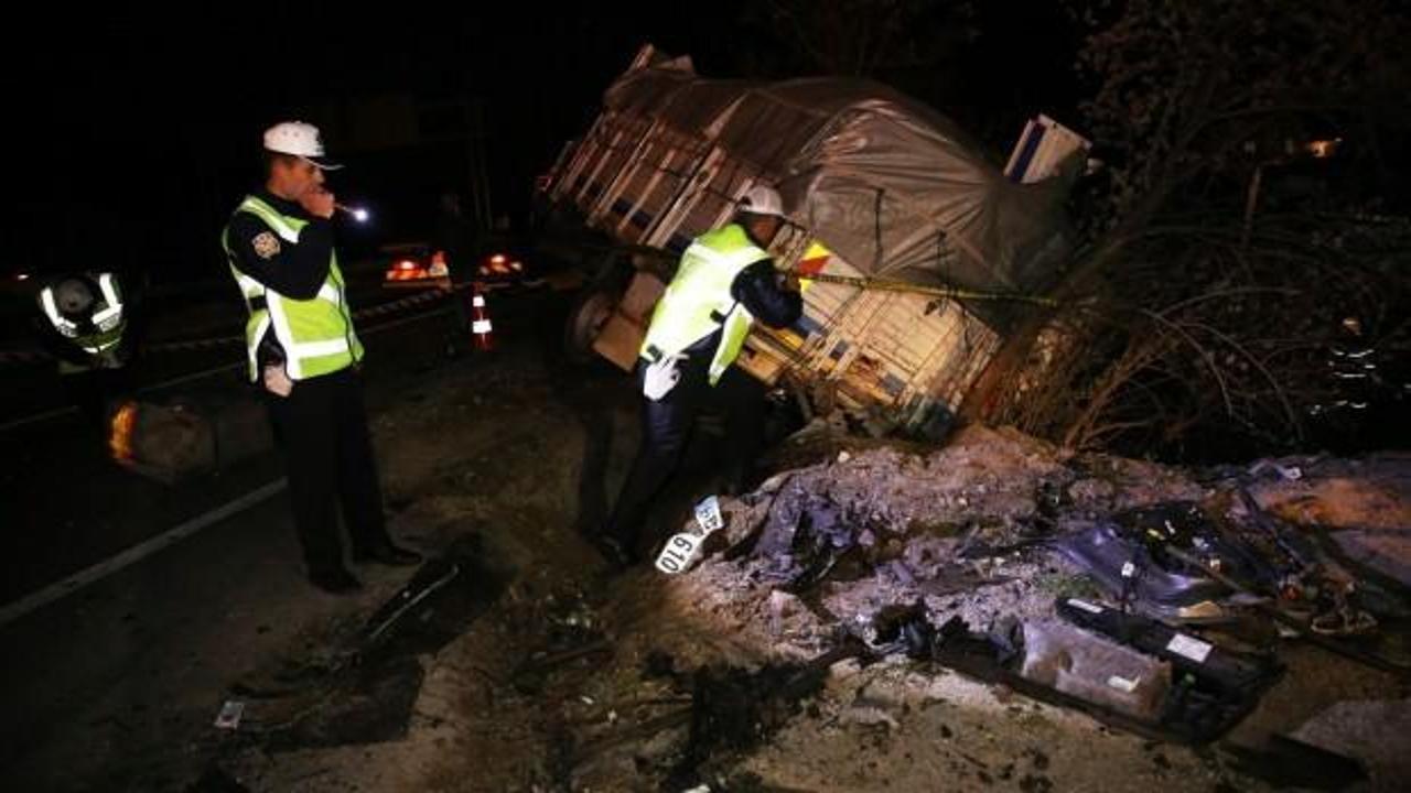 Nevşehir'de feci kaza! &Ouml;l&uuml; ve yaralılar var