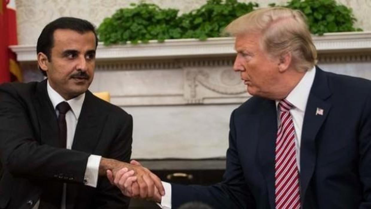 Trump'tan Katar Emiri'ne övgü dolu sözler