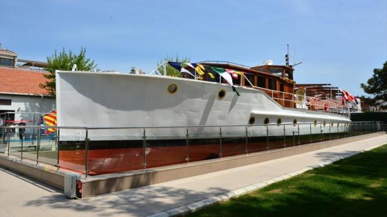 Atatürk'ün gezi teknesi "Acar" müze oldu
