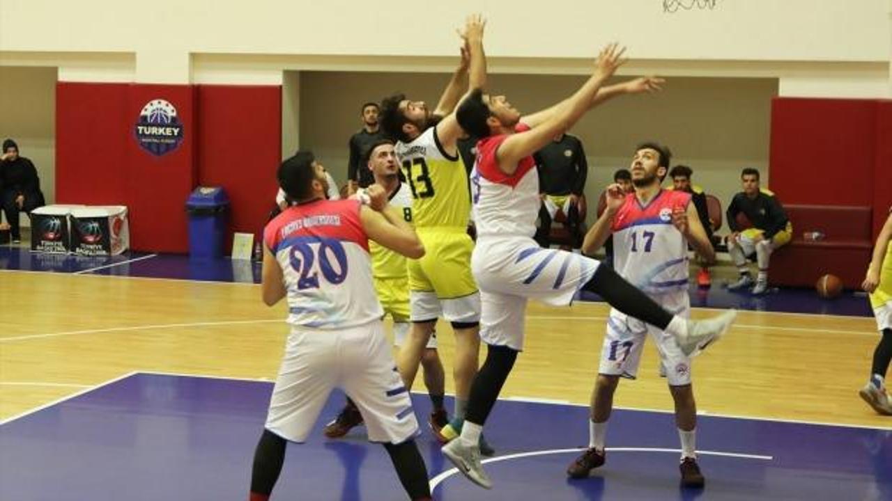 ERÜ'de Üniversiteler Arası Basketbol müsabakaları başladı