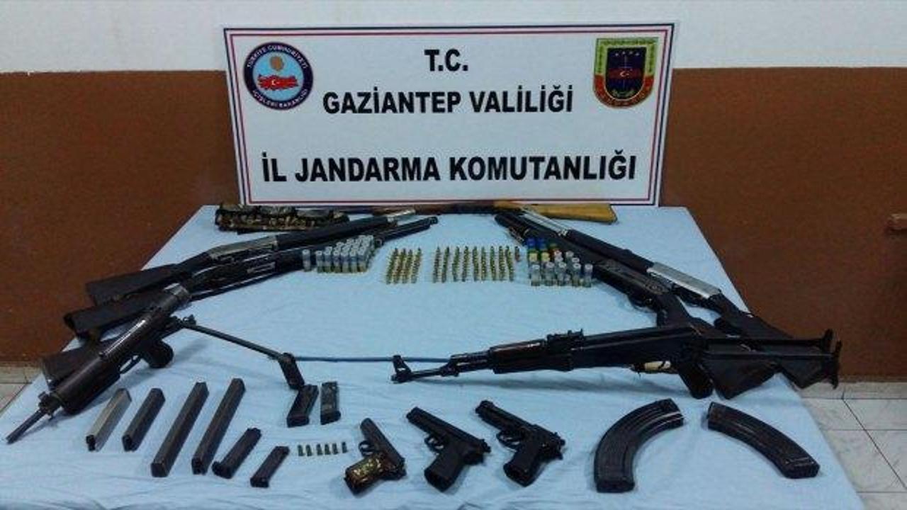 Gaziantep'te silah operasyonu
