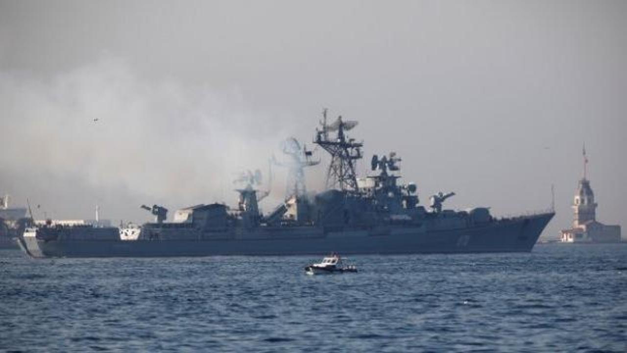 Füze yüklü Rus savaş gemileri Akdeniz'e ilerliyor