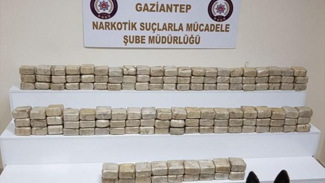 Gaziantep'te uyuşturucu operasyonu