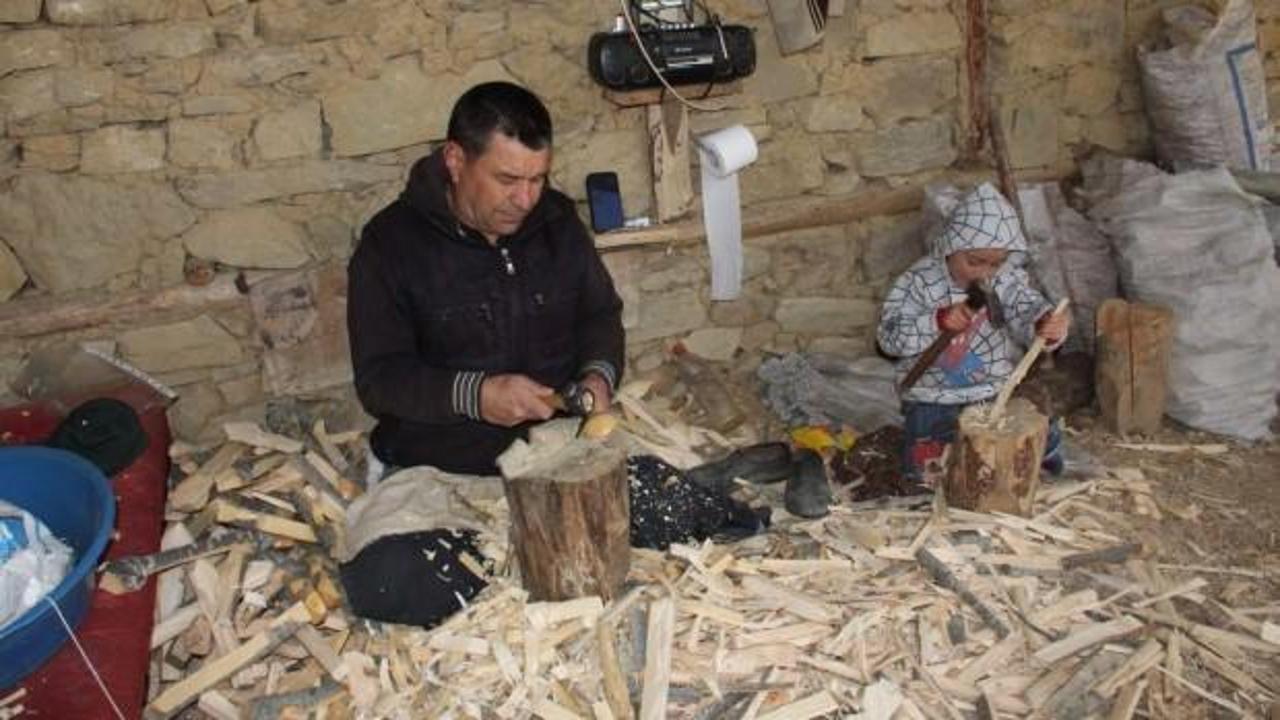 Bu köyde 7'den 70'e herkes bunu yapıyor