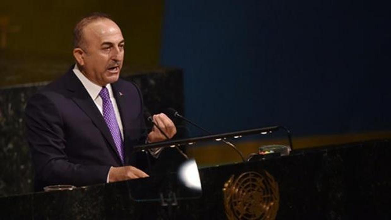 Çavuşoğlu: Başbakanınız konuşmayı bıraksın