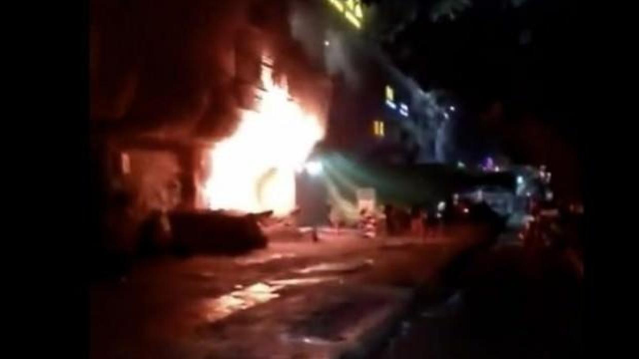 Çin'de yangın: Çok sayıda ölü var