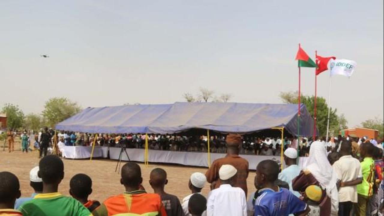 İDDEF'ten Burkina Faso'ya 8 medrese