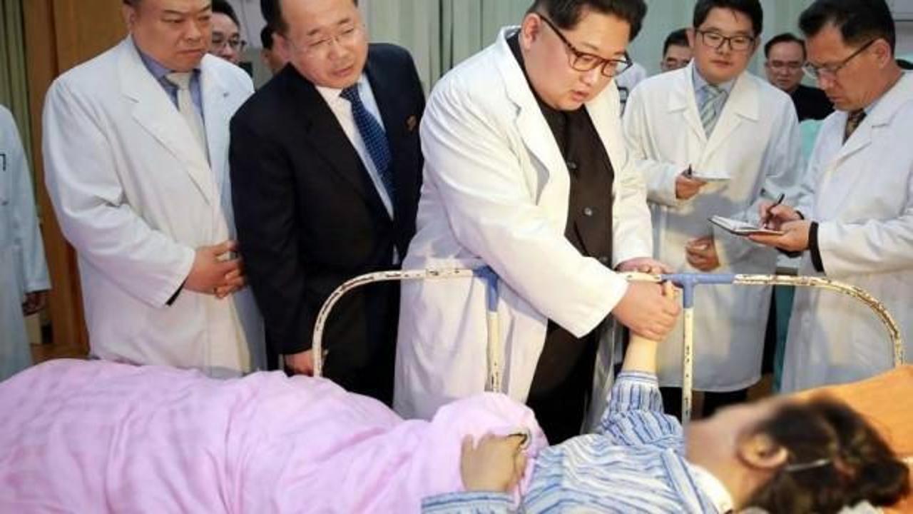 Kuzey Koreli lider daha önce hiç böyle görülmedi