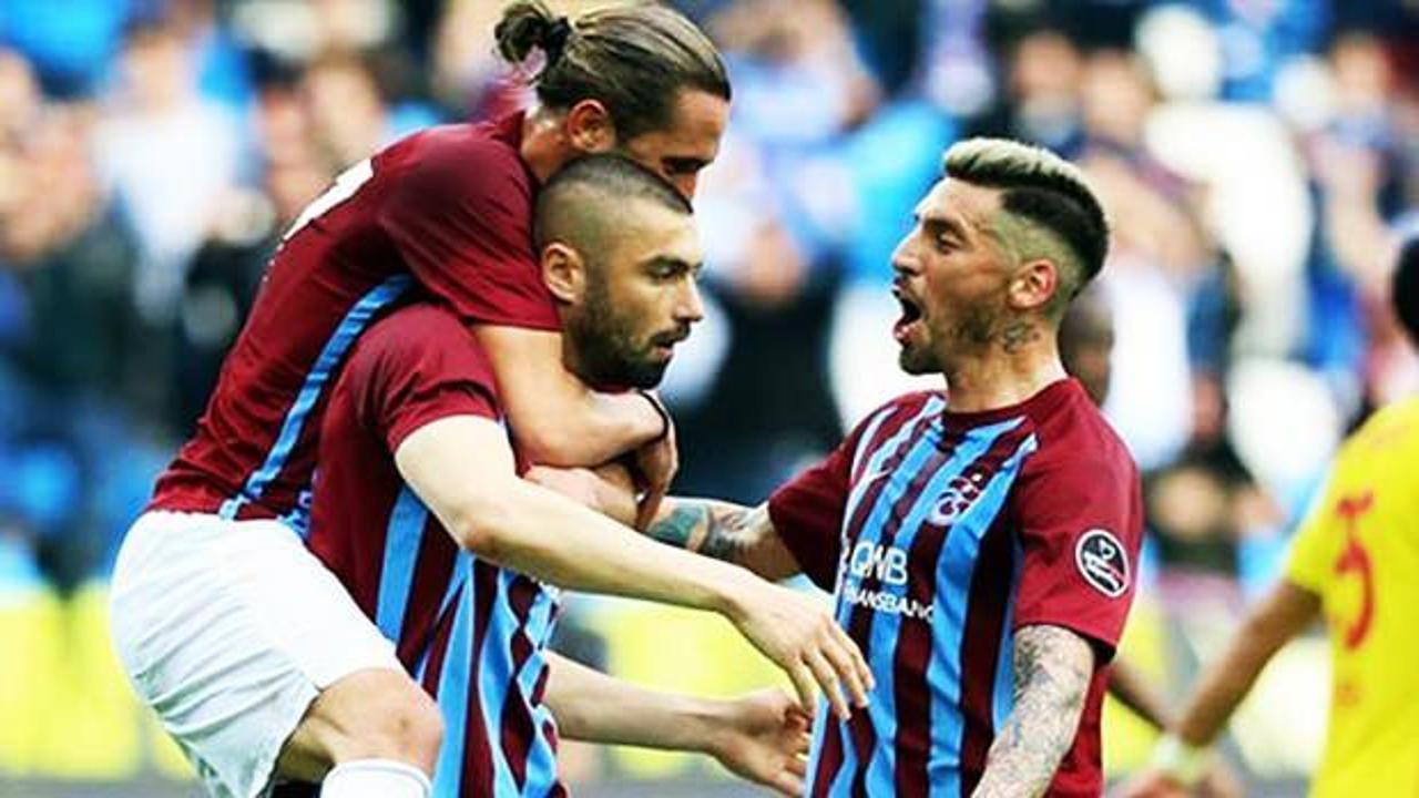 Trabzonsporlu futbolculara müjdeli haber