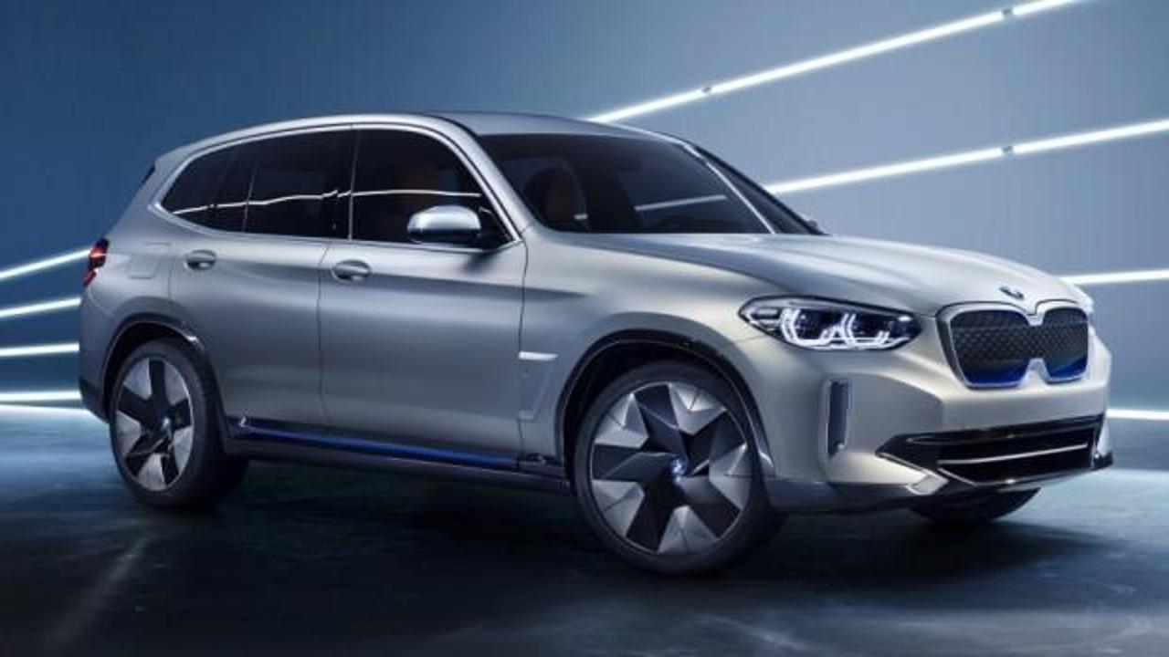BMW iX3 konseptini Pekin'de tanıttı