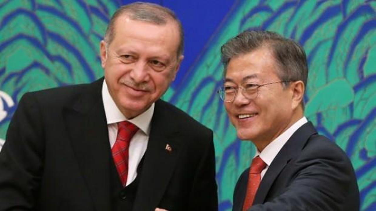 Erdoğan’dan Güney Kore'de Kanal İstanbul mesajı