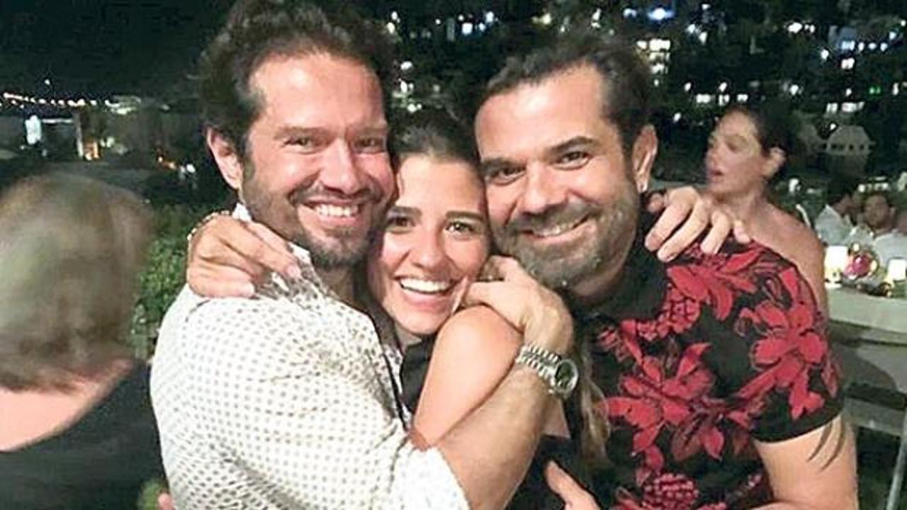 Kenan Doğulu eşi Beren Saat'siz kutlamada