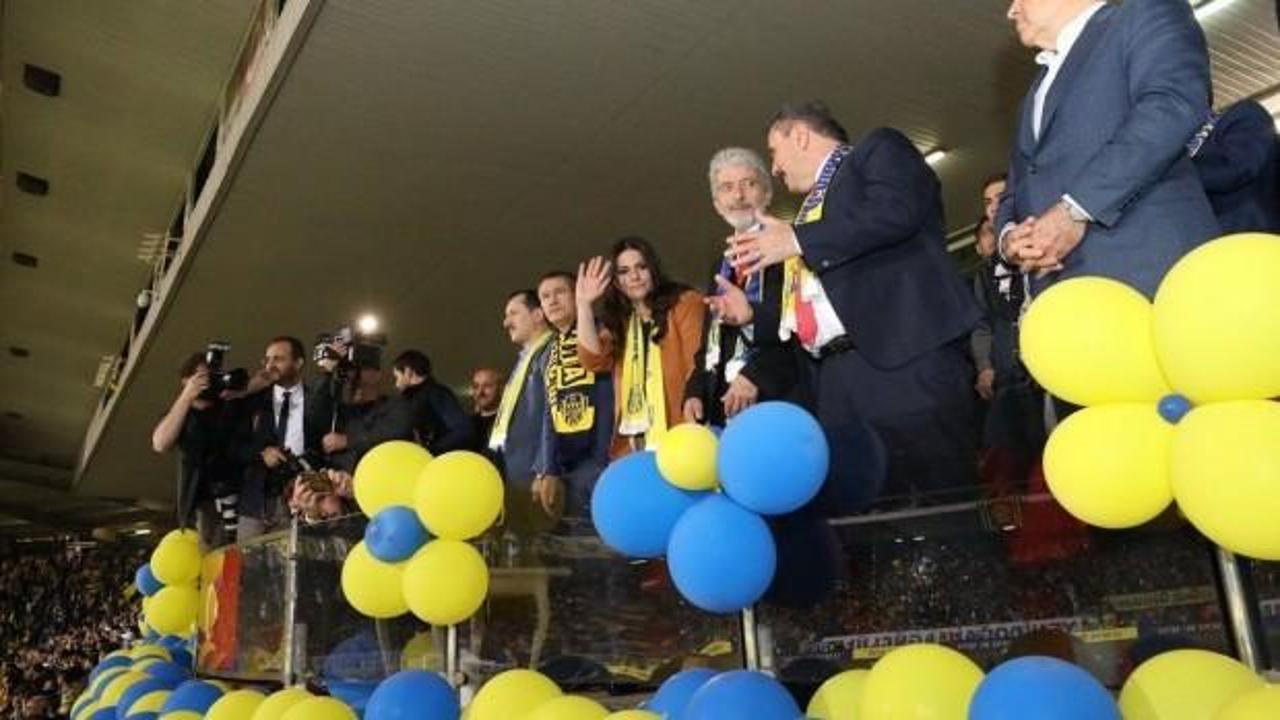 Sarıeroğlu, Ankaragücü’nün coşkusuna ortak oldu