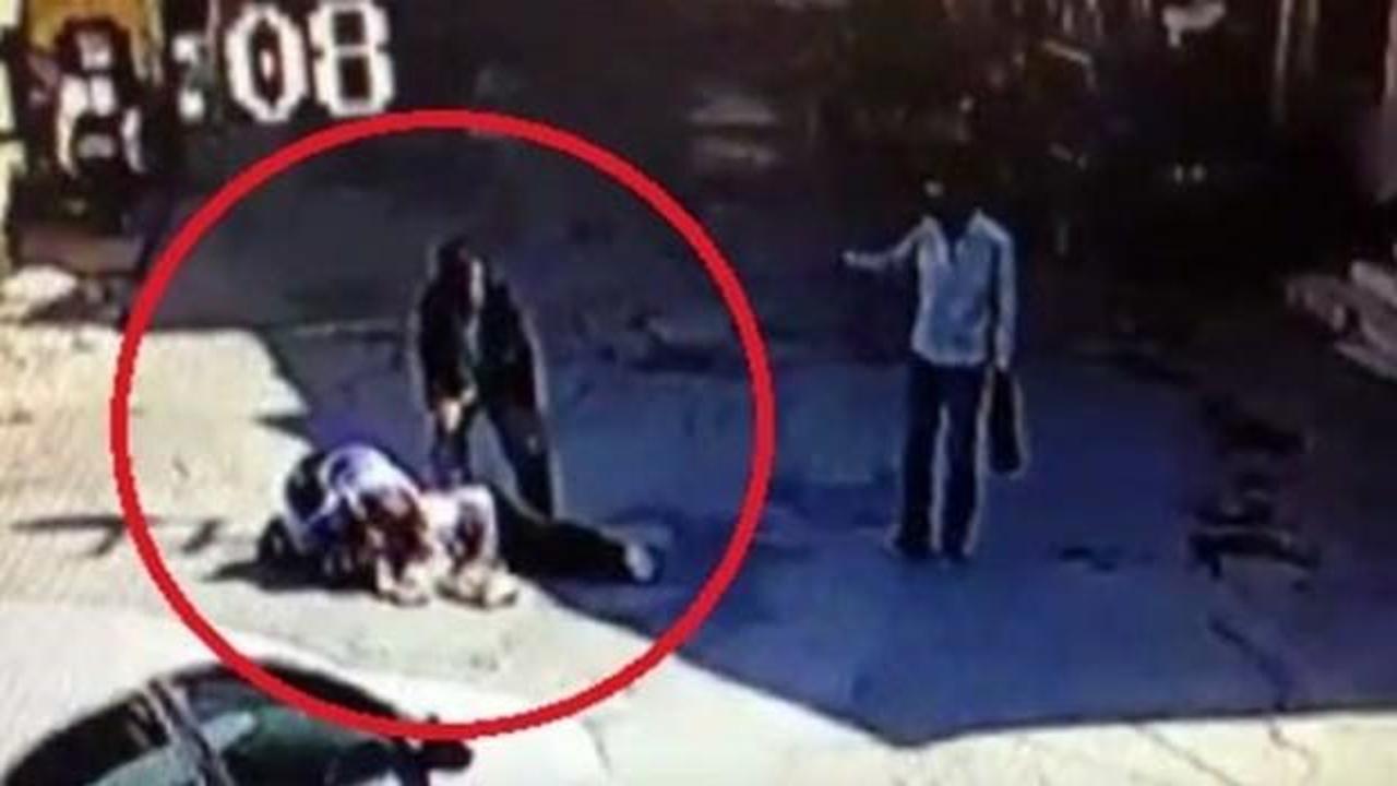 Sokak ortasında kurşun yağmuru