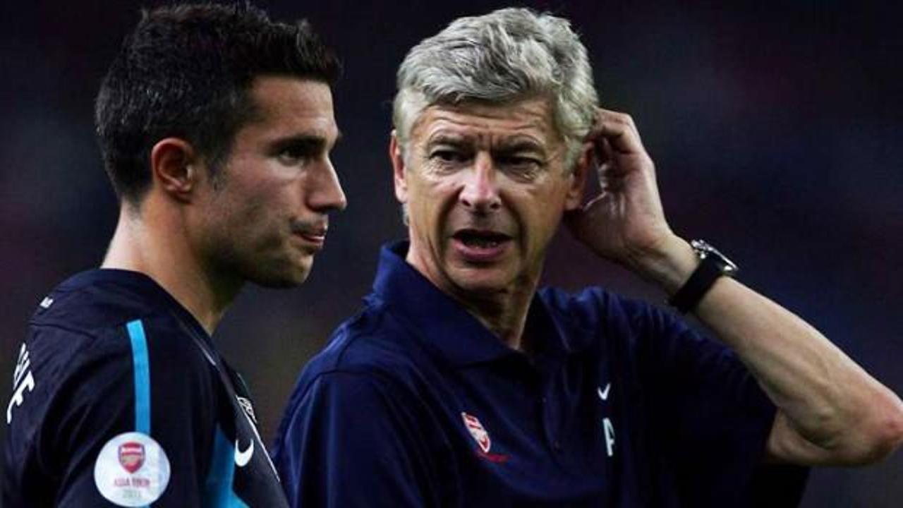 Van Persie'den Wenger'e övgü 'Baba gibi...'