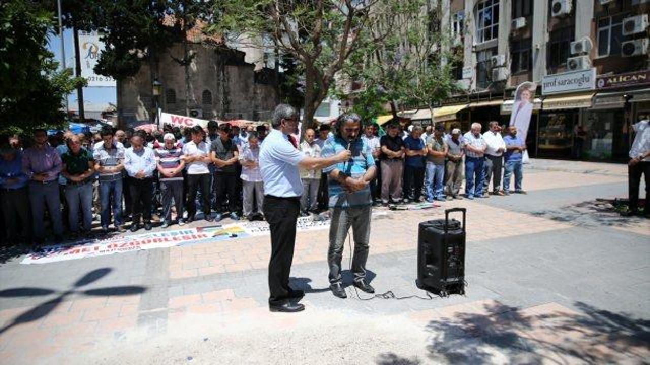 Adana'da Filistinli şehitlere gıyabi cenaze namazı