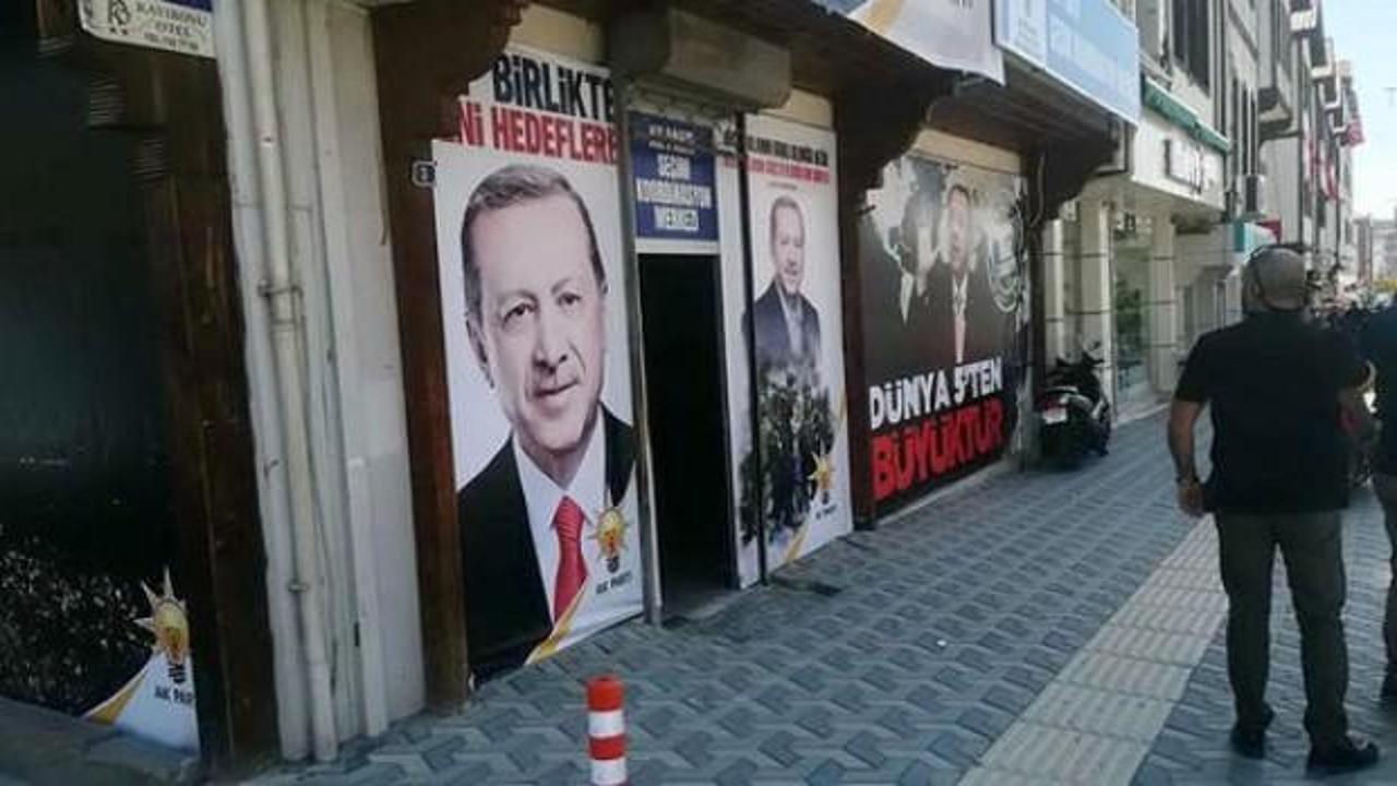 AK Parti Seçim Merkezi’ne silahlı saldırı